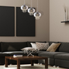 LAMPA wisząca STARLIGHT ML3787 Milagro metalowa OPRAWA listwa ZWIS z kryształkami kaskada glamour crystal chrom
