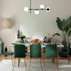 Nowoczesna lampa wisząca VUELTA K-4736 molekularny zwis czarny