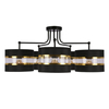 Sufitowa lampa nowoczesna Andy 35-06158 Candellux pająk czarny złoty