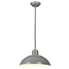 Wisząca LAMPA vintage FRANKLIN-P-CR Elstead retro OPRAWA metalowa ZWIS kopuła kremowy