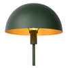 Biurkowa LAMPKA stojąca SIEMON 45596/01/33 Lucide stołowa LAMPA metalowa kopuła zielona