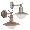 Rustykalna LAMPA elewacyjna OSLO 8270 Rabalux zewnętrzna OPRAWA ogrodowa kinkiet IP44 stal nierdzewna przezroczysty