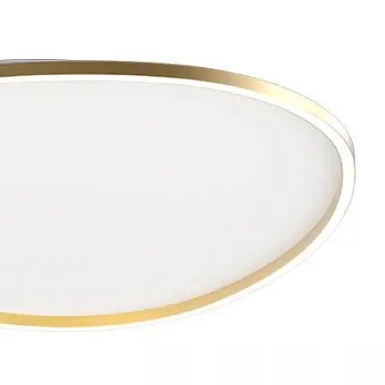 Ledowa lampa natynkowa 23213 LED 58W 3000K owalna złoty