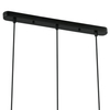 Modernistyczna LAMPA wisząca GROSETTA PND-53423-3-GD Italux owalny zwis do sypialni złoty biały