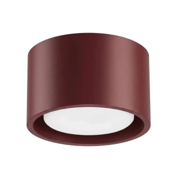Sufitowy spot MODO burgundowy SL.2454 1xGx53 metalowa tubka