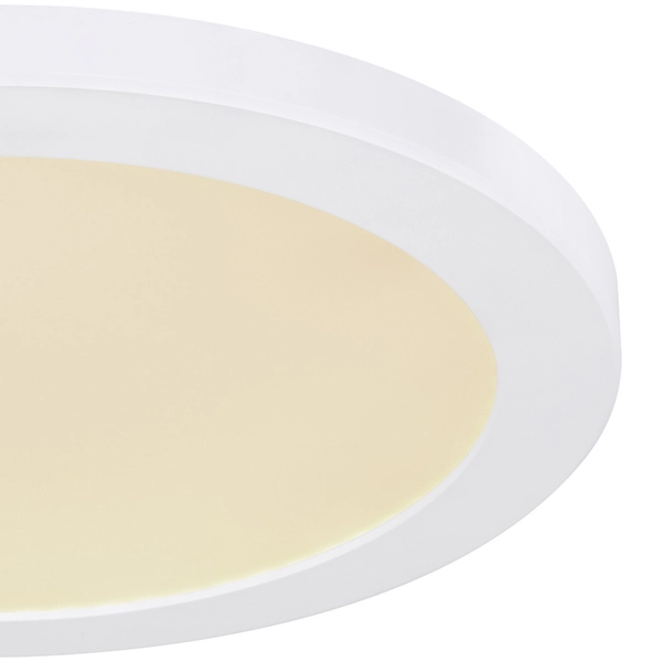 LAMPA sufitowa LASSE 12379-24W Globo metalowa OPRAWA okrągła LED 24W 3000K - 6500K plafon biały