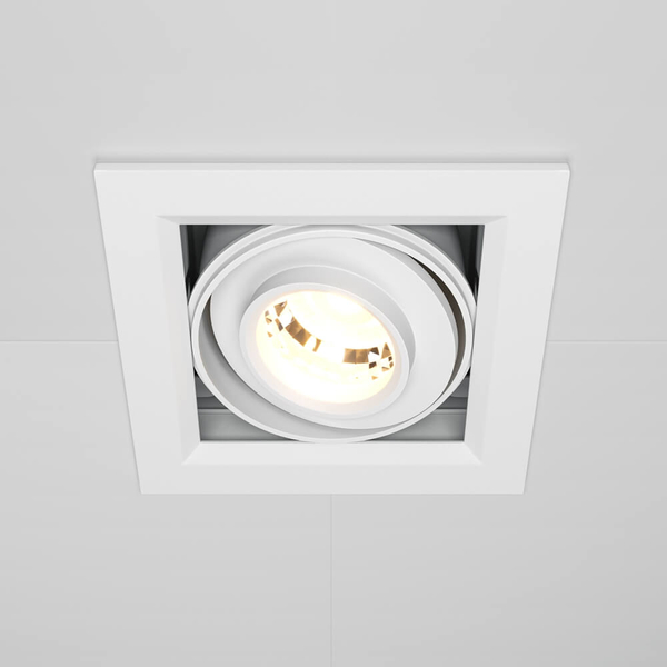 Wpuszczana lampa Metal Modern DL093-01-10W3K-W LED 10W 3000K biała