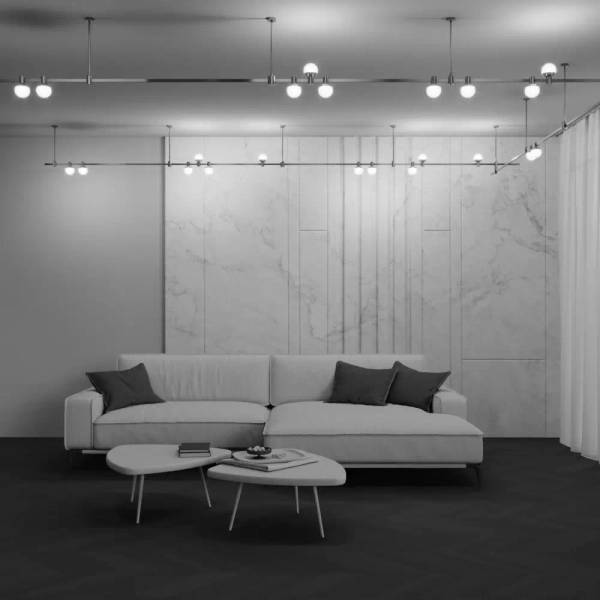 Szynowa lampa magnetyczna TR149-1-5W2.7K-BS-DE LED 5W 2700K mosiądz