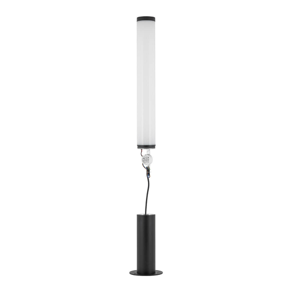 Stojąca lampa balkonowa Mia 11374 Nowodvorski LED 30W 3000K IP54 sopel czarna biała