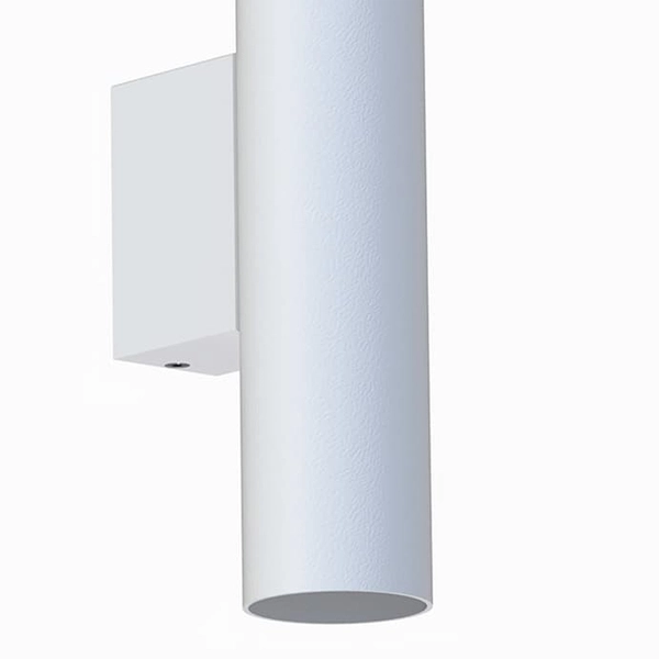 Kinkiet stick podłużny do salonu Fourty 10752 Nowodvorski góra dół biały