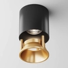 Lampa sufitowa tuba Alfa C064CL-L12B4K LED 12W podłużna czarna