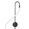 Ścienna lampa salonowa Essa ST-B3554 black LED 9W 3000K metal biały czarny