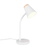 Regulowana lampka biurkowa PONGO R55831101 LED 4,5W 3000K biały