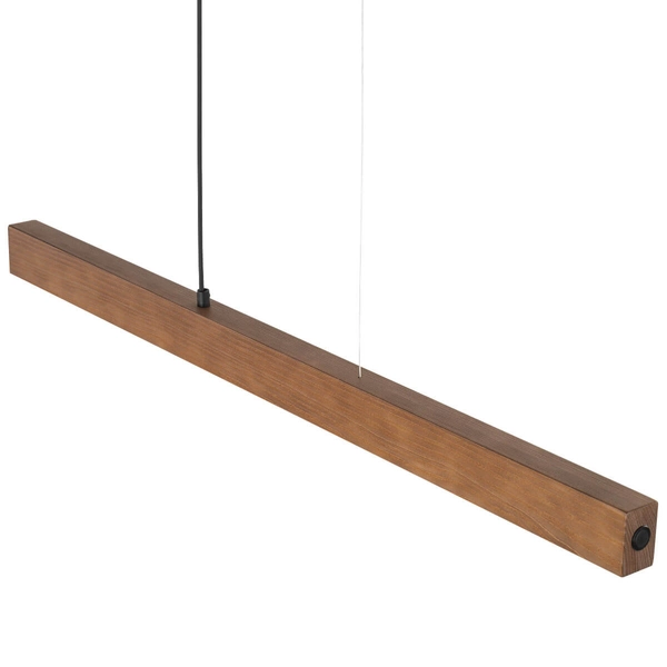 Zwisająca lampa Teo 1449 LED 13W 3000K belka listwa drewniana