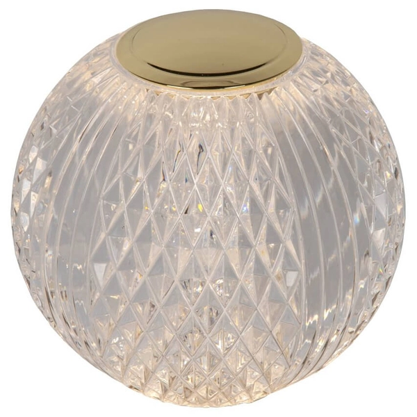 Stołowa lampa glamour Cintra ściemnialna LED 1,5W 3000K złota