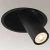 Wpust LAMPA sufitowa YAKUMO 7804 Shilo metalowa OPRAWA wpuszczana regulowana tuba czarna