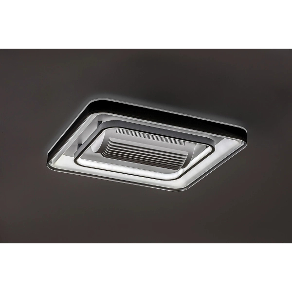 Wentylator z lampą LED Aireon czarny biały 71341 LED 50W 3000-6000K CCT z pilotem