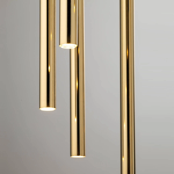 Zwieszana lampa kuchenna Sopel 40740 Sigma metalowa czarna złota