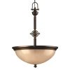 Lampa wisząca do jadalni Mayflower HK-MAYFLOWER-P-C Hinkley kopuła brązowa