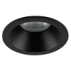 Minimalistyczny sufitowy spotlight Opti 10577 okrągła czarny