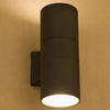 Zewnętrzna LAMPA ścienna FOG 3404 Nowodvorski metalowa OPRAWA elewacyjna KINKIET do ogrodu IP44 tuba outdoor grafitowy