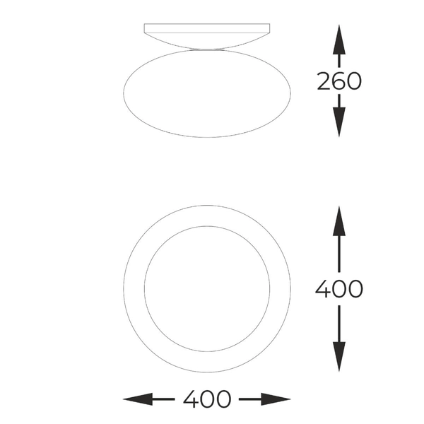 Sufitowa lampa szklana Omi 1184 Zumaline do salonu biała czarna