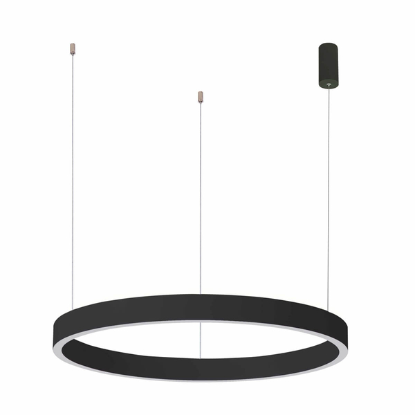 Lampa okrąg zwis Brasco PND-56215D-100RPP-BK-3KS4K-TRDIMM Italux LED 100W 3000-4000K czarny