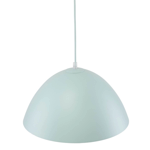 Lampa zwisająca do jadalni Faro 861 nad wyspę półokrąg miętowa