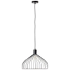 Druciana lampa wisząca Blacky 99392/06 nad stół czarny