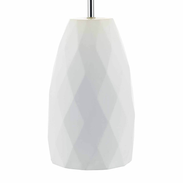Ceramiczna lampa stołowa z abażurem CIARA CIA422 biały