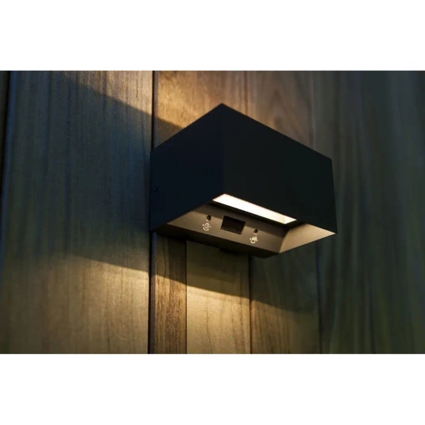 Kinkiet GEMINI 5117101118 antracytowy LED 1x10,5W 3000K IP54