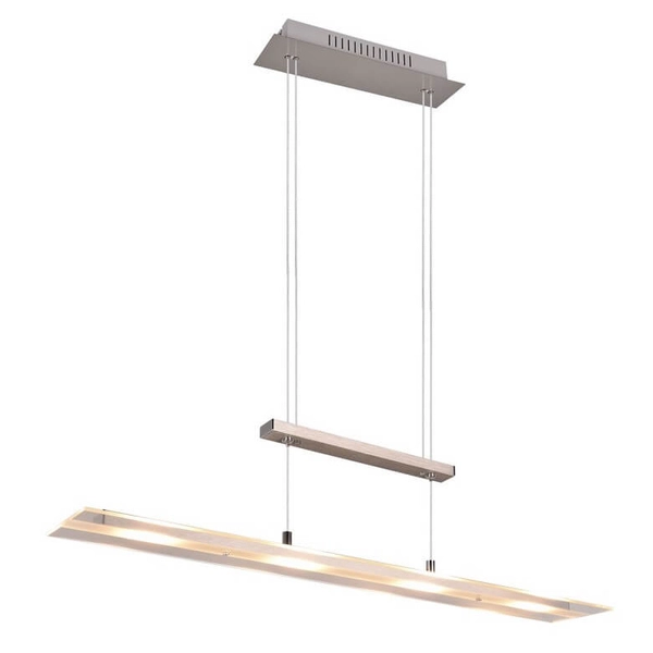 Wisząca lampa Milos R32004107 LED 20W 3000K metalowa srebrna