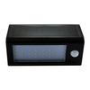 Solarna lampa zewnętrzna BOX 307637 Polux elewacyjna LED 5,5W 6400K z czujnikiem IP44 czarna