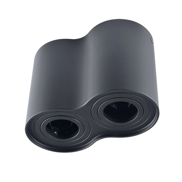 LAMPA sufitowa HADAR R2 313164 Polux metalowa OPRAWA regulowana downlight tuby czarne