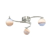 Potrójna sufitowa lampa Atiya ATI5350-07 planety do salonu chrom