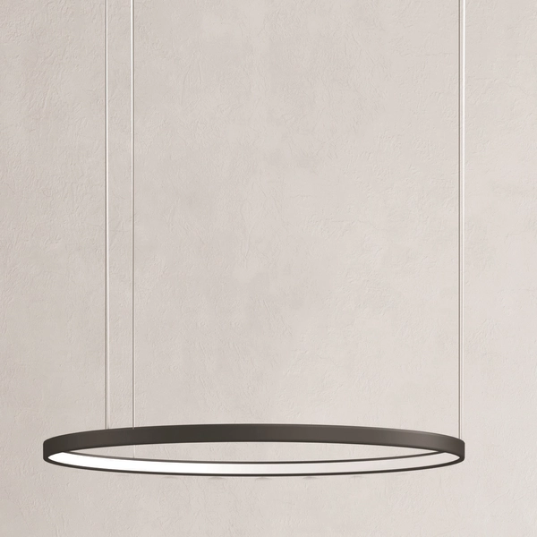 Lampa wisząca Agnes AZ5016 LED 38W 3000-6500K koło ring czarna