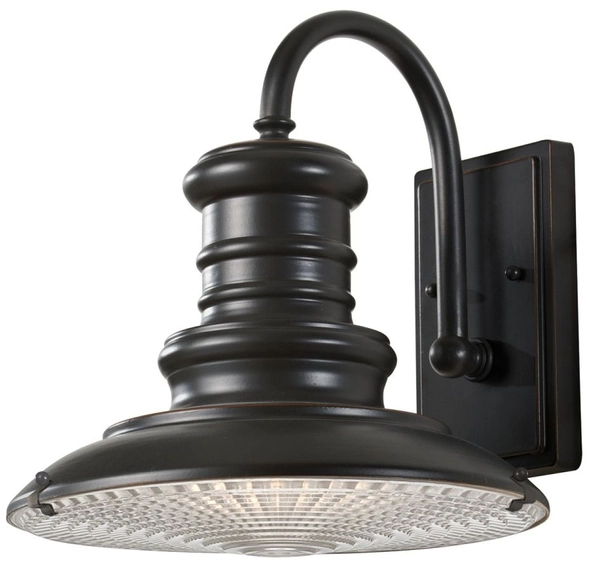 Latarnia ogrodowa FE-REDDING2-M-RB Feiss IP23 okrągła oprawa czarna