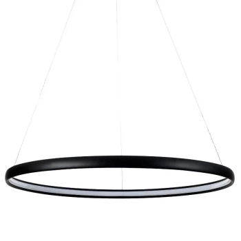Wisząca lampa nowoczesna Carlo pierścień LED 26W 4000K czarny