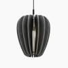 Jadalniana lampa wisząca Cambio MOD398PL-01GR nad wyspę czarna