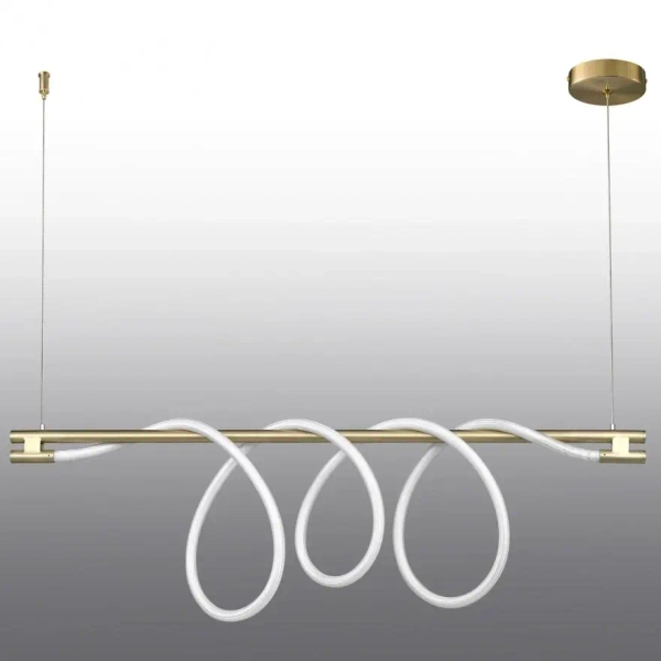 Lampa wisząca Fantasia ST-9282P/L2 Step LED 70W 3000K biała złota