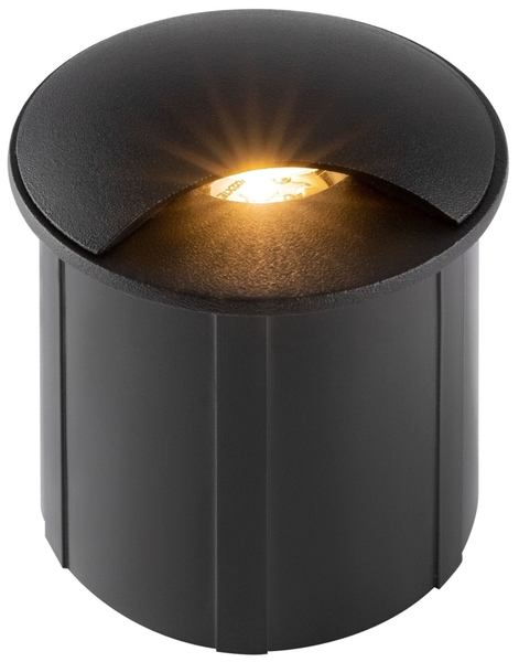 Lampa schodowa zewnętrzna Biscotti O035-L3B3K LED 3W 3000K IP54 czarna