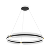 Wisząca lampa Faris PND-62738-53W-3K-BK-GD Italux LED 53W 3000K złoty czarny