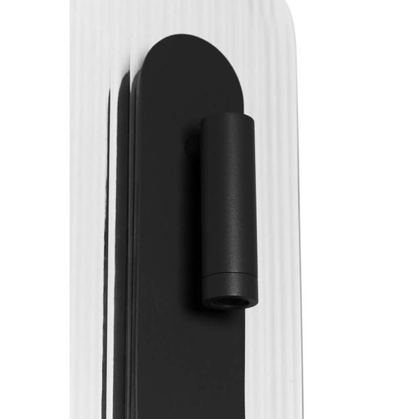 Metalowa lampa ścienna Riflo RIWC62002 LED 3W 3000K ryfel czarny