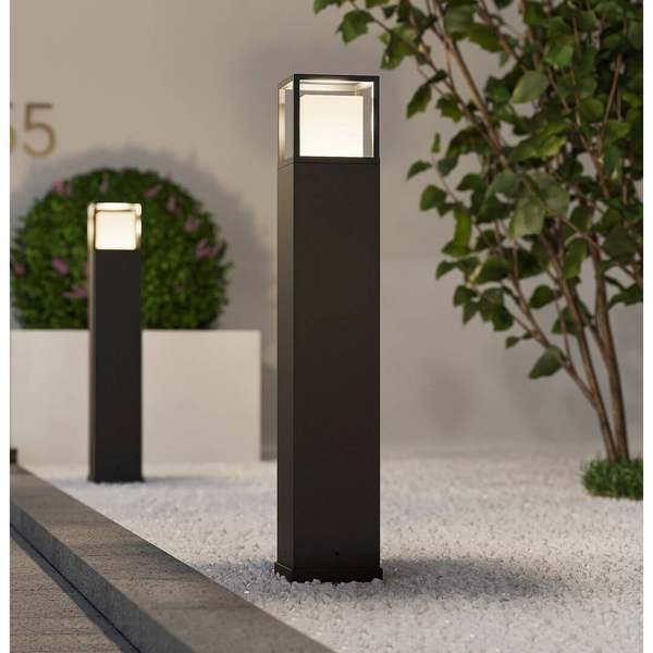 Ogrodowy słupek do ogrodu PORTOR DL142477860 LED 14W 2300-4000K IP54 antracyt