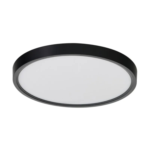 Okrągły plafon ARNOR czarny biały AZ6541 1xLED 24W 3000-6000K owalny