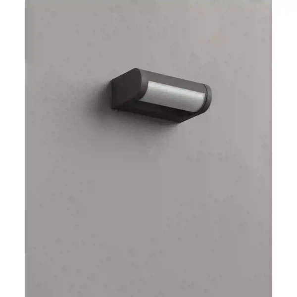 Zewnętrzna lampa ścienna SOLDEN antracytowa W0464 LED 12W 3000K IP65 na taras