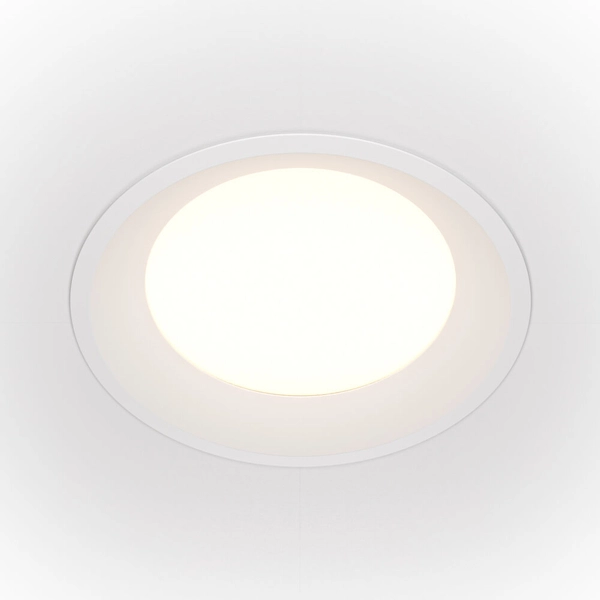 Salonowa lampa wpuszczana Okno DL053-24W4K-W Maytoni LED 24W 4000K biała