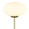 Podłogowa lampa salonowa FOMENTO 463100108 Trio bańka złoty biały