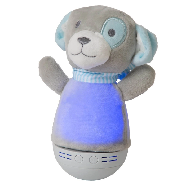 Lampka nocna piesek Dolly 77500/01/36 LED RGB 4,5W niebieska szara