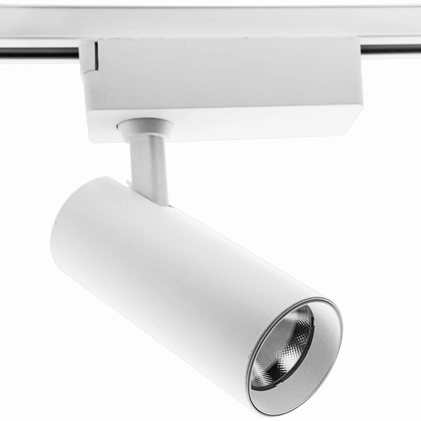 System szynowy ROCCA LP-1019 SET WH Light Prestige metalowa OPRAWA zestaw LED 30W 3000K listwa z reflektorkami biała